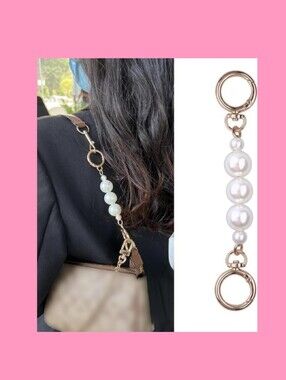 Pearl Bag Chain Strap Extender